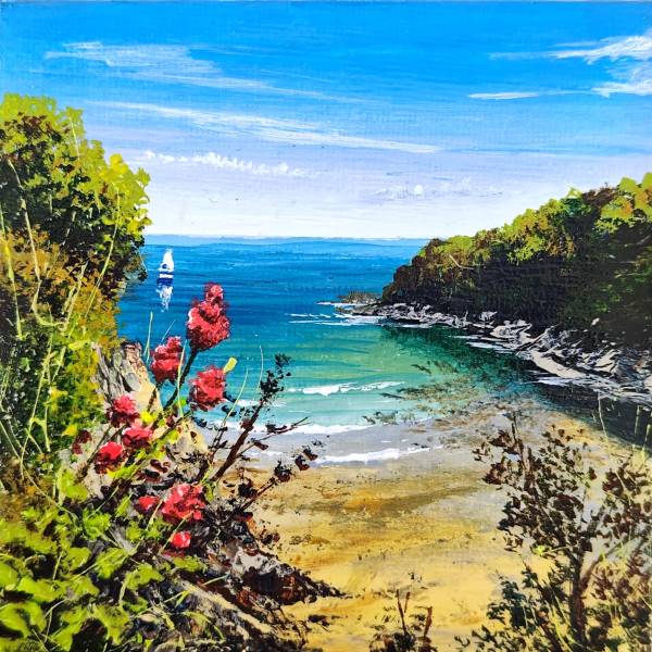- Acrylic on Canvas, Painting by Liz Newbery, measuring 10 x 10 cm (H x W) £48